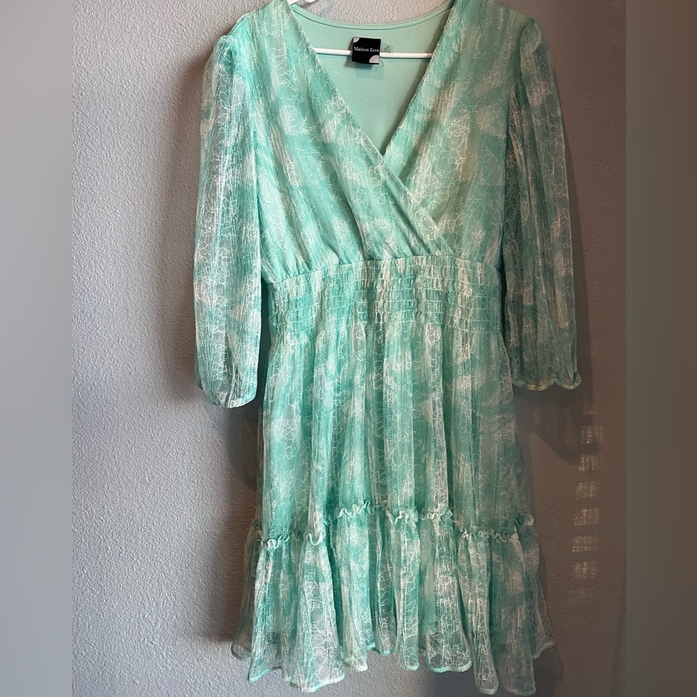 Chic Mint Green Dress